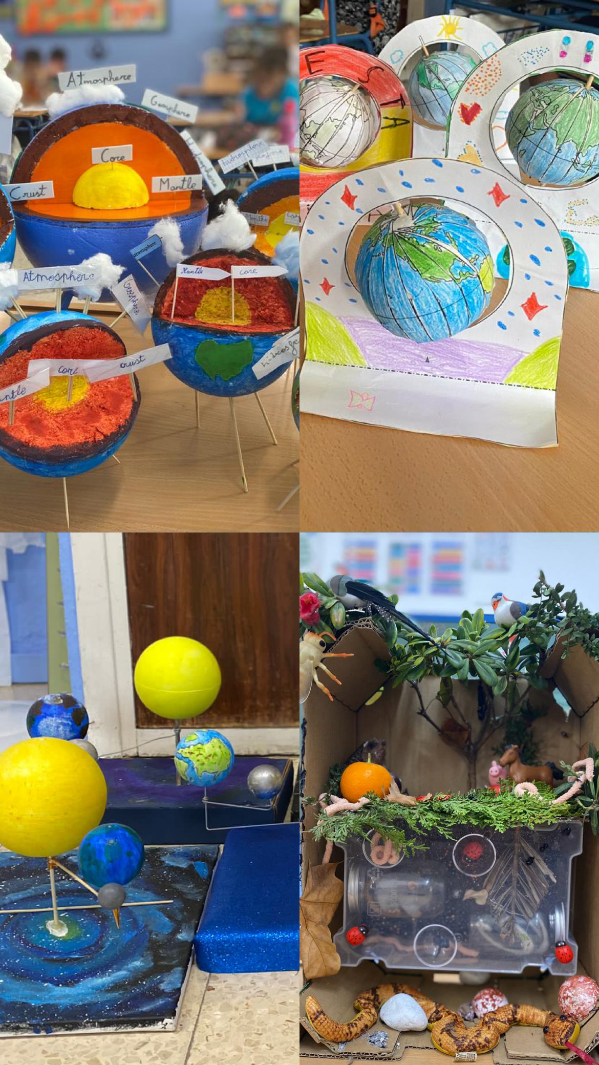 Science projects year 3 (8 years old)